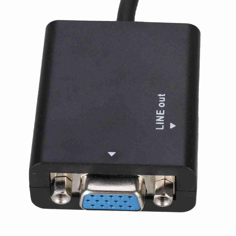 محول HDMI إلى VGA مع دعم طاقة USB والصوت كابل محول فيديو بدقة 1080 بكسل - Image 4