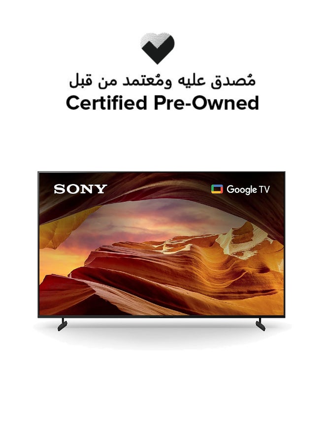 Sony Certified Pre Owned -  85" Android Smart TV - 4K 85X77L Black - Image 1