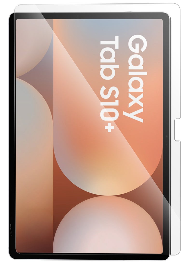CATANES Samsung Galaxy S10 Plus Tab Premium Screen Protector Full Coverage, Scratch-Resistant Anti Bubble - Clear  - Image 1
