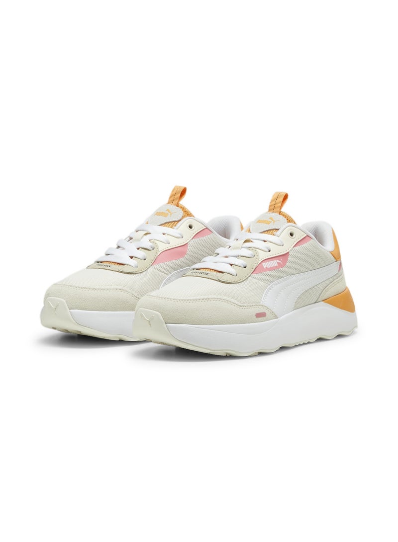PUMA Runtamed Platform Womens Beige Sneakers - Image 2