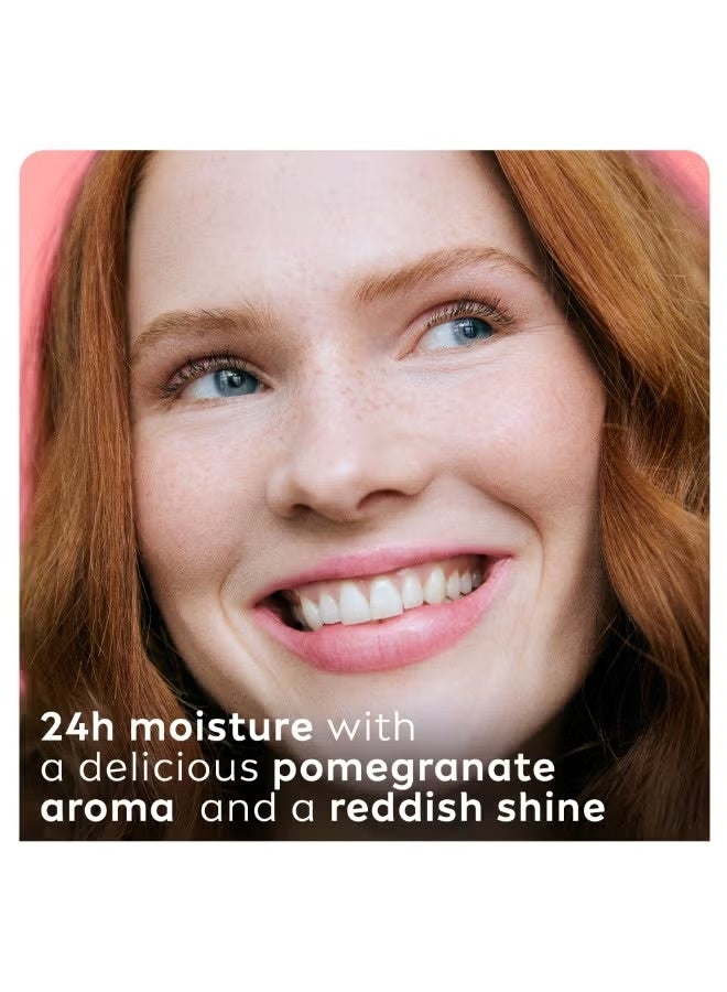 Labello Pack Of 2 Moisturizing Lip Balm Pomegranate Shine 4.8grams - Image 2