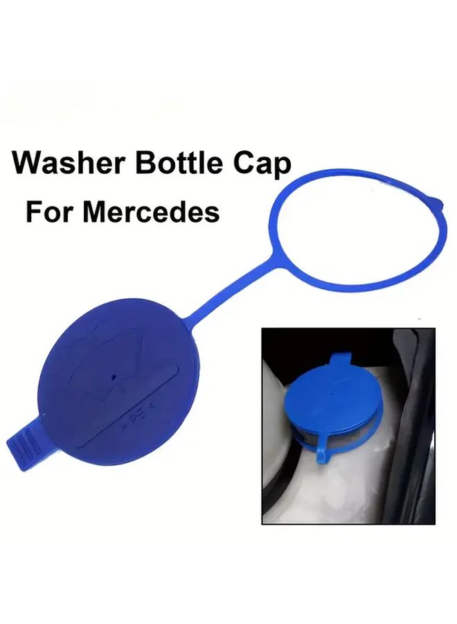 Blue Car Windshield Wiper Washer Fluid Reservoir Tank Cap OEM Durable Leak Proof Design - Image 1