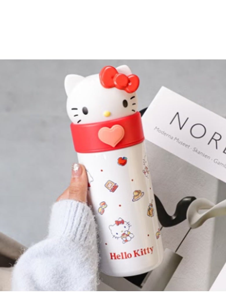 هالو كيتي Stainless Steel Water Cup 316 Food Grade Insulated Cup 350ML - Image 1