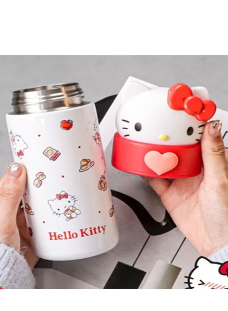 هالو كيتي Stainless Steel Water Cup 316 Food Grade Insulated Cup 350ML - Image 2