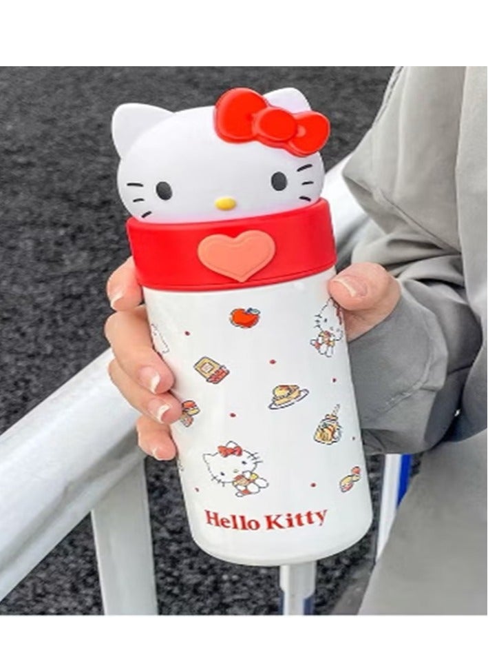 هالو كيتي Stainless Steel Water Cup 316 Food Grade Insulated Cup 350ML - Image 5