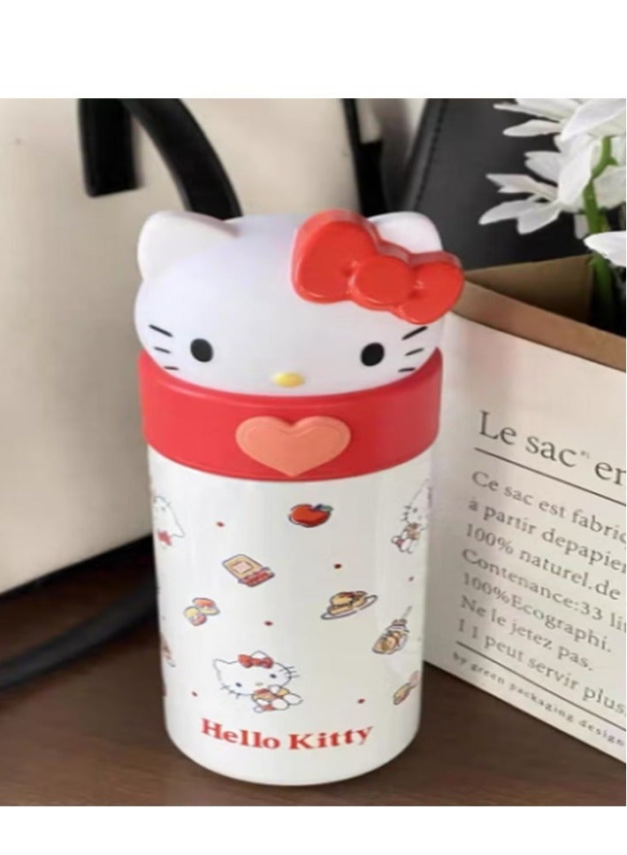 هالو كيتي Stainless Steel Water Cup 316 Food Grade Insulated Cup 350ML - Image 3