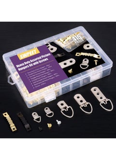 415Pieces Picture Hangers Kit With Screws Heavy Duty Assorted Picture Hangers Assortment Kit For Picture Hanging Solutions With Transparent Box - 7 Models - pzsku/ZCBA317436EEF13F27843Z/45/_/1721307755/74828aad-2416-48dd-a204-edfdbfedc2a8