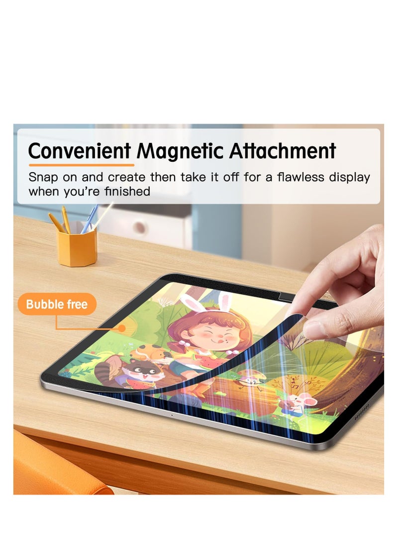 Magnetic Paper Feel Screen Compatible with Microsoft Surface Pro 11/10/9/8/X 13 Inch, Removable Anti Glare Blue Light Filter, 13 In Magnetic  Screen Protector - Image 3