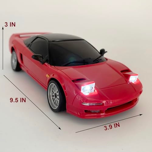 WPLDEWAN LDRC Drift Car RWD 118 Scale RC Drift Car with Gyro Racing Remote Control Cars for Adult Hobby Drifting Toy Proportional Throttle Steering ESP Gyroscope Metal Drive Shaft LD1803 - Image 5