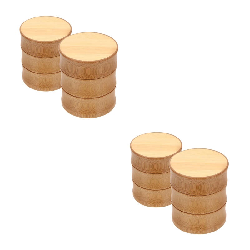 4 Pcs Tea Jar Portable Tea Canister Coffee Beans Storage Box Food Storage Container Candy Jar With Lid For Spice Sugar - Image 1
