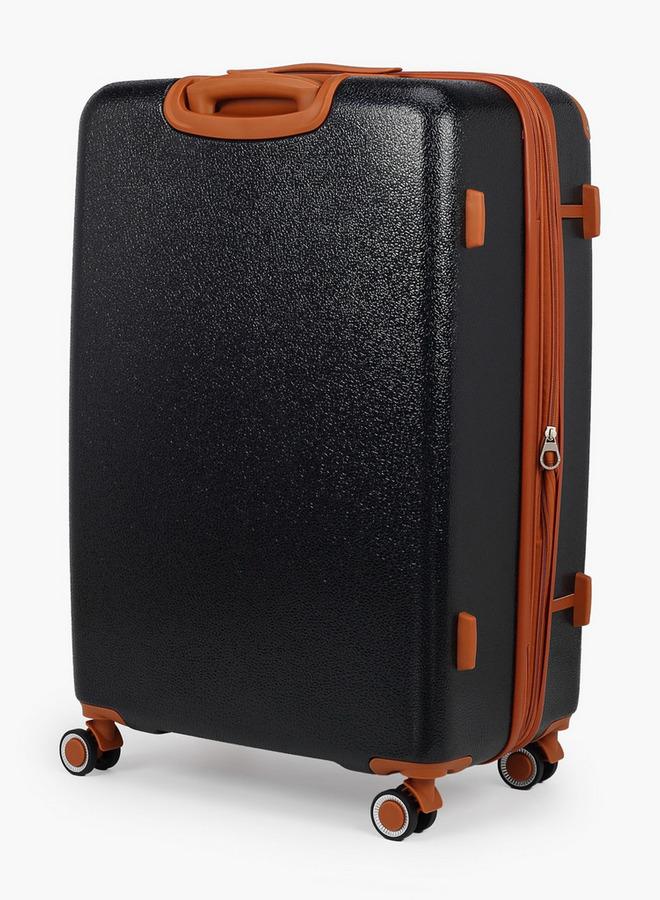 Wave 3-Piece Hardcase Luggage Trolley Set With Lock - Image 4