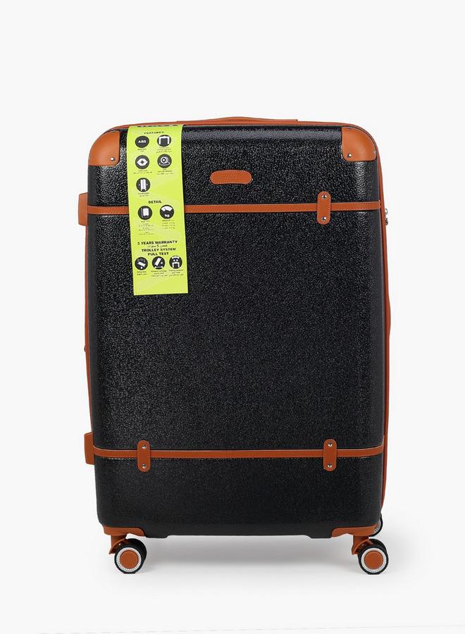 Wave 3-Piece Hardcase Luggage Trolley Set With Lock - Image 3