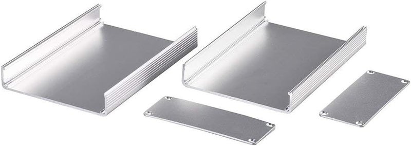 Eightwood Aluminum Box Electronic Amplifier Project Enclosure PCB Circuit Board DIY Case 432 x 282 x 113 inch LWH - Image 3