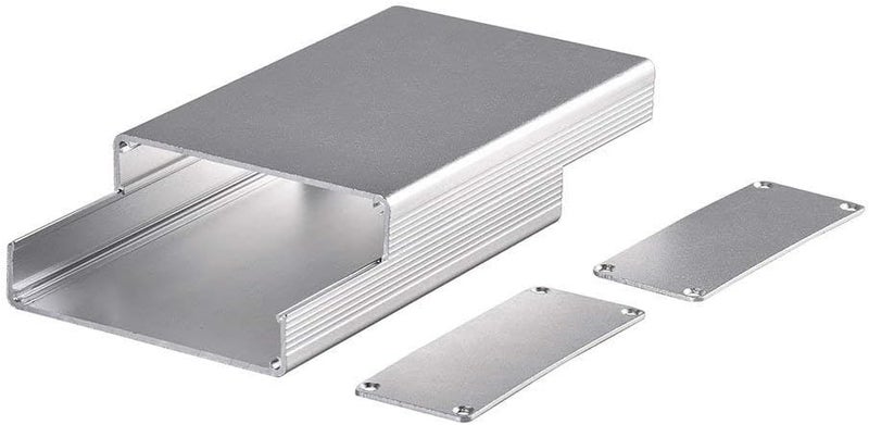 Eightwood Aluminum Box Electronic Amplifier Project Enclosure PCB Circuit Board DIY Case 432 x 282 x 113 inch LWH - Image 2
