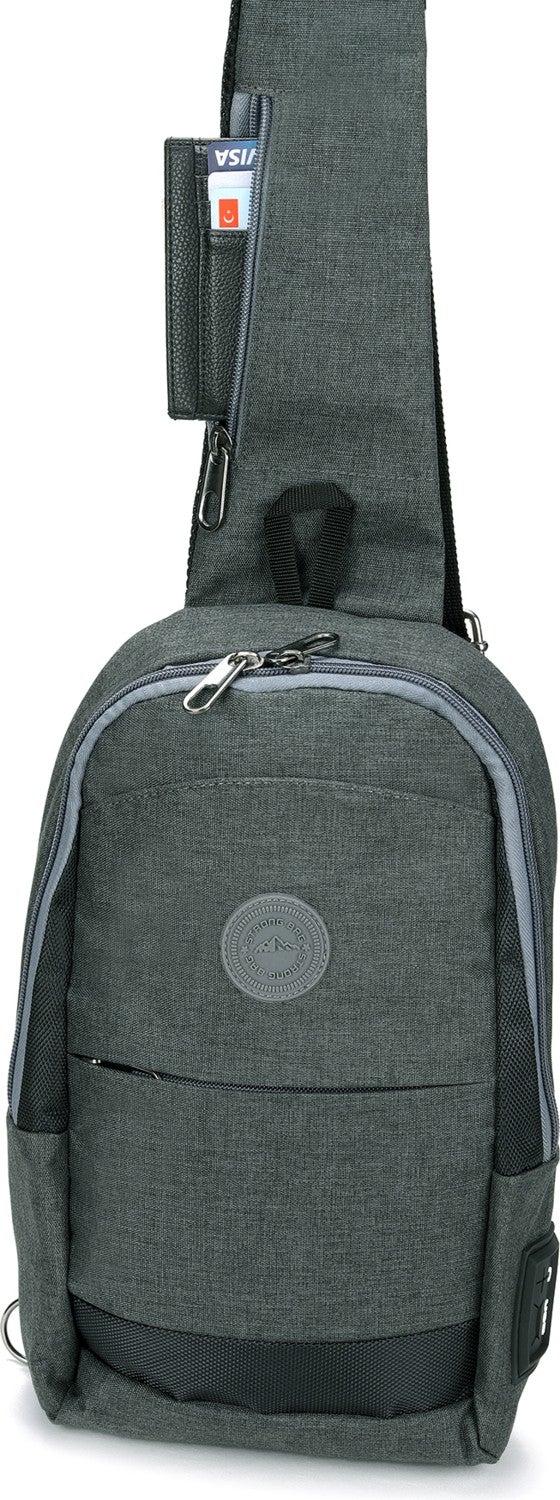 Strong Bag Strong Single Arm Chest and Backpack Bag with Headphone Output, Crossbody Bag TK01  - Image 2