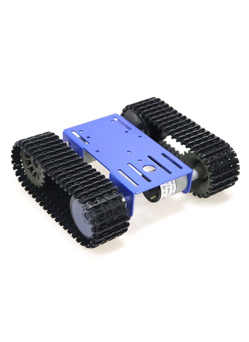 Y&D - Geek DIY Tracked Robot Chassis Smart Tank Car Kit with 2Pcs Motor, Remote Control Caterpillar Moving Robotic Platform Plastic Tracks for Arduino/Raspberry Pie/Microbit/Python/Steam - Image 1