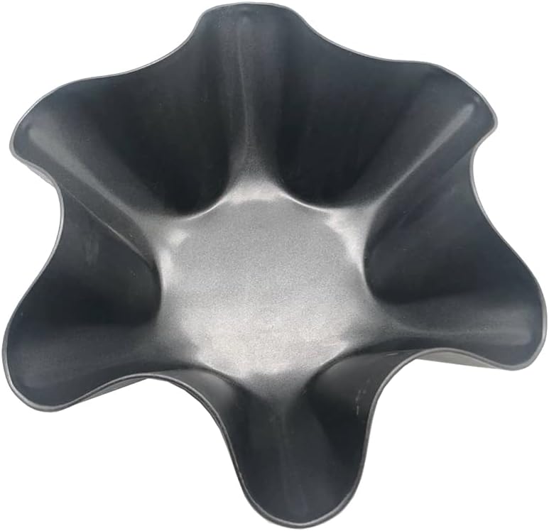 GSHLLO 2 Pcs Carbon Steel Tortilla Bowls Tortilla Shell Maker Molds Taco Bowl Pans Salad Bowl Makers Baking Bowls Trays for Kitchen - Image 1