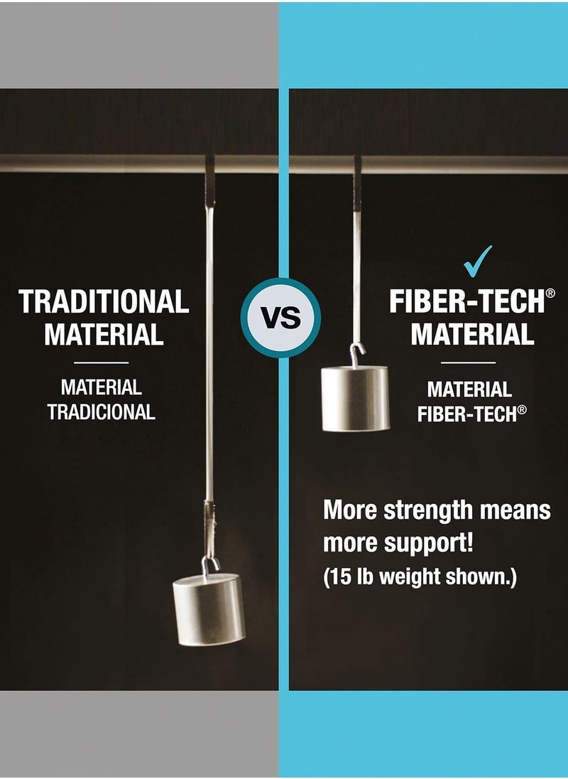 INTEX Dura-Beam Plus Comfort Queen Air Bed Queen Dura-Beam Comfort Plush High-Rise Inflatable Air Mattress With Built In Pump For Travel And Camping Air Bed With Fastfill Usb Pump 203X152X36CM Airbed Fibertech Technology - Image 5