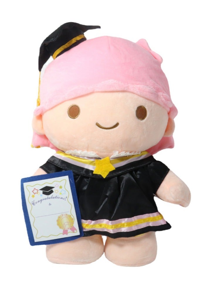 general Dr.Graduation Plush, Giant Plush Doll, Cute Animal PhD Toy, Gift for Kids, Girls, and Boys