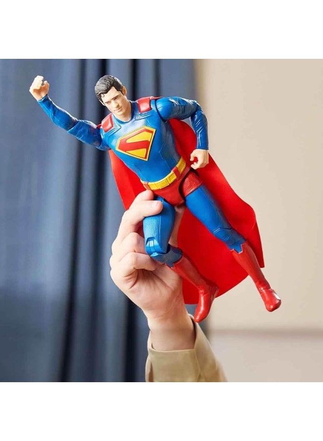 SUPERMAN DC Superman – 30 cm Action Figure – Action Figure from the Movie – Super Hero and Super Villain – Collectible Toy – Children's Toy Age 4 and Above | Features 11 Points of Articulation, Authentic Movie Design, Superhero Toys, Pretend Play Gifts for Kids & Collectors Ages 4+ - Image 2