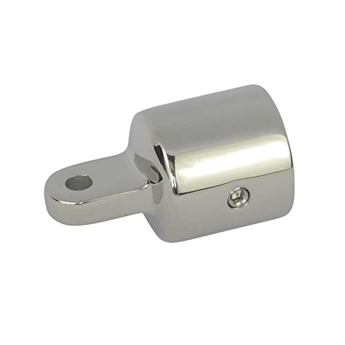 Ayunwei 316 Stainless Steel 1’’ Bimini Top Caps Eye End Top Fitting Marine Hardware for Boat Canopy of 2pcs - Image 3