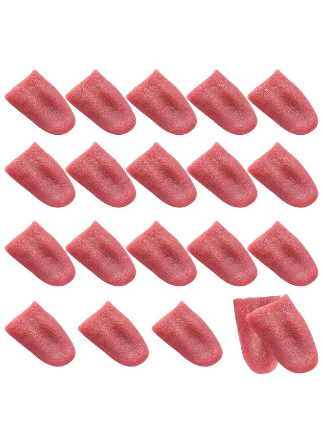 mifengda 20 Pack Halloween Fake Tongue Realistic False Tongue Horrible Stretchable Tongue Prop Tricks Prank Tongue For Halloween Magic Trick Accessories Magicians Prop - Image 2