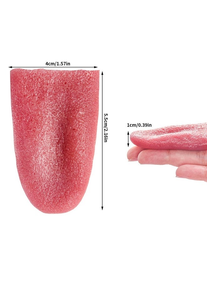 mifengda 20 Pack Halloween Fake Tongue Realistic False Tongue Horrible Stretchable Tongue Prop Tricks Prank Tongue For Halloween Magic Trick Accessories Magicians Prop - Image 3