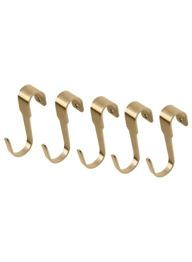 erorex Hook, Polished/Brass-Colour, 7 Cm - Image 1