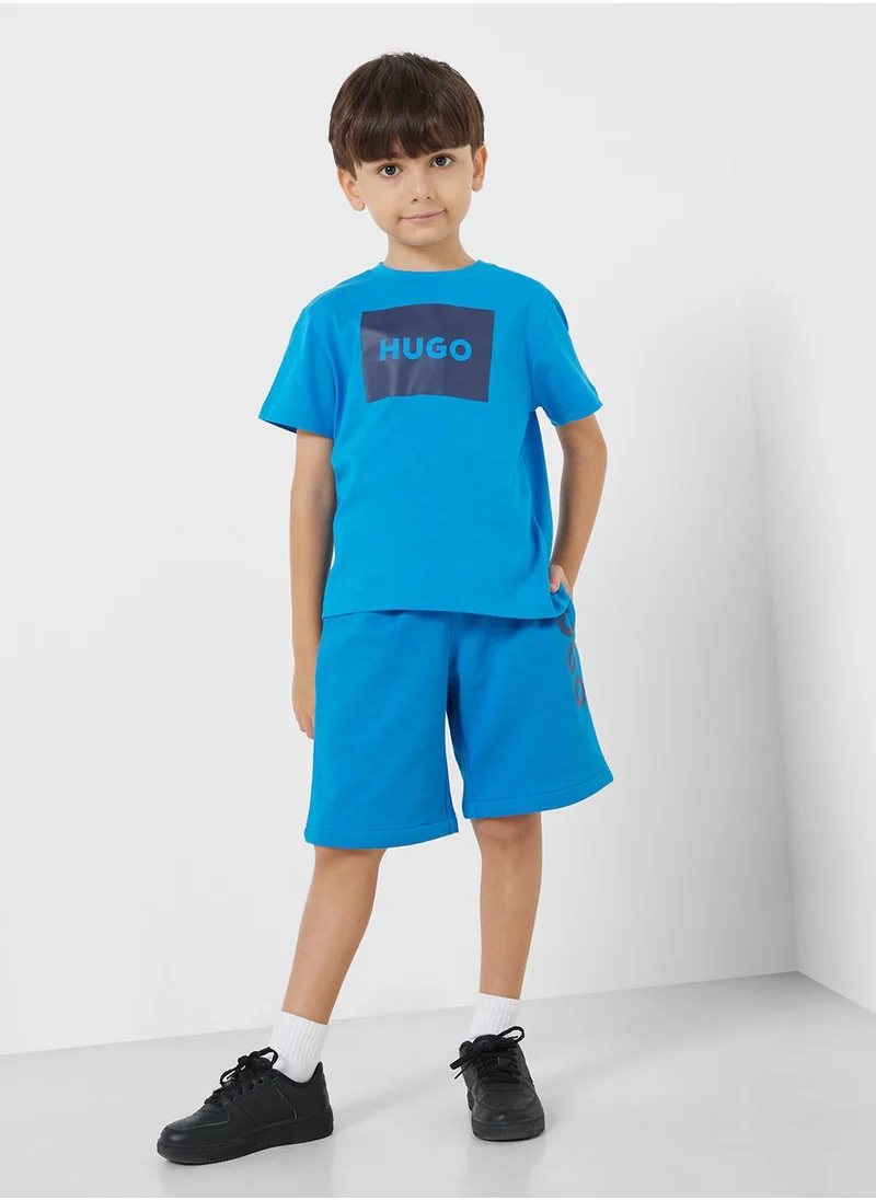 هوجو Kids Logo T-Shirt