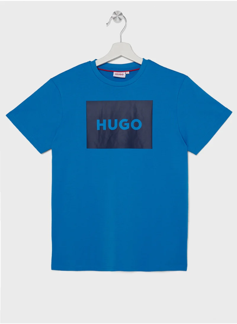 هوجو Kids Logo T-Shirt