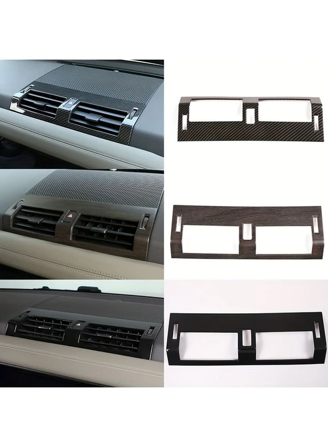 Piano Black Central Control Air Vent Frame Decorative Sticker for 2020 2025 SUV - Image 1