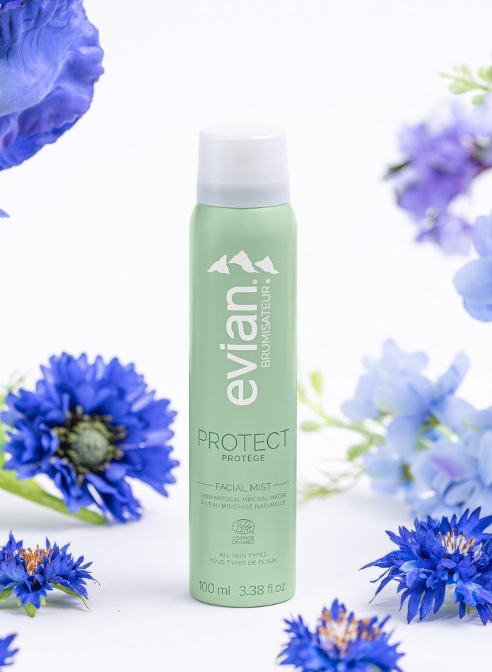 Evian Brumisateur Natural Protect Mineral Water Facial Mist 100ml - Image 2