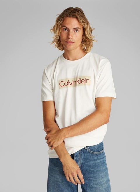 Calvin Klein Label Print T-Shirt