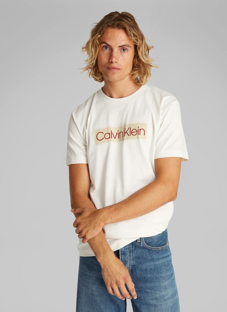 Calvin Klein Jeans Calvin Klein Label Print T-Shirt  - Image 1