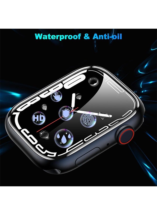 HY For Watch Series 8 45mm Screen Protector Tempered Glass (2 PCS) - Image 4