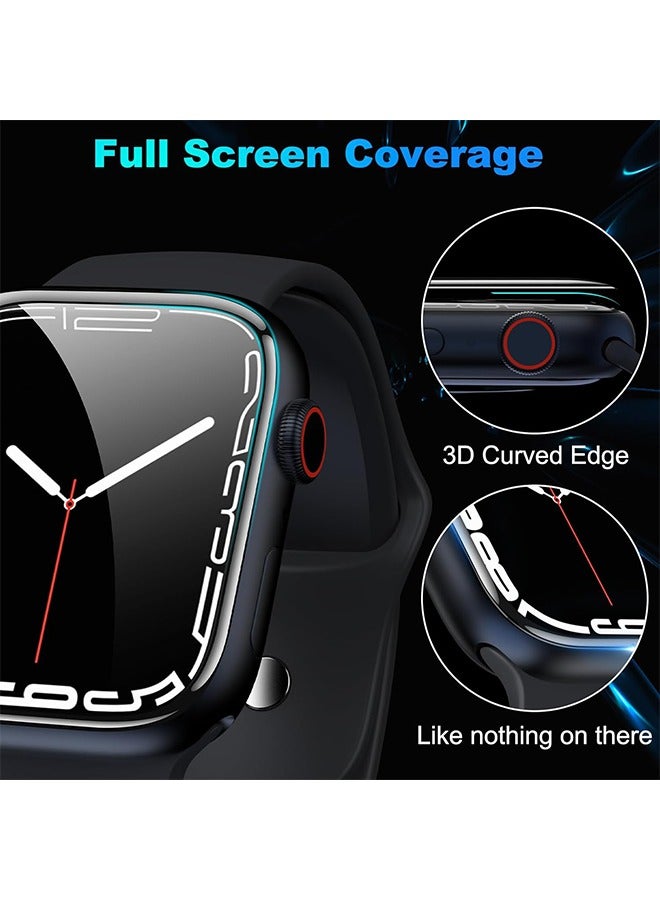 HY For Watch Series 8 45mm Screen Protector Tempered Glass (2 PCS) - Image 2