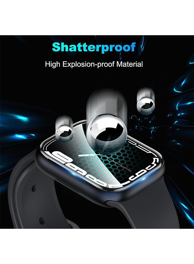 HY For Watch Series 8 45mm Screen Protector Tempered Glass (2 PCS) - Image 3