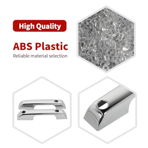 JOSHELA for F150 Door Handle Cover Trim for Ford F150 2021Present Chrome Exterior Accessories 2pcs - Image 5