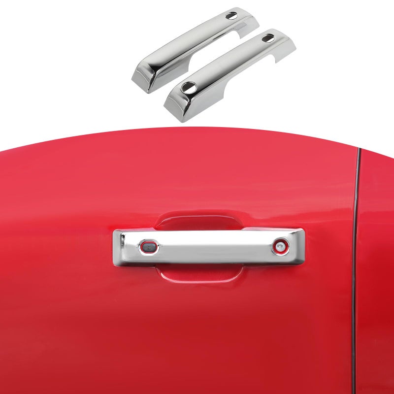 JOSHELA for F150 Door Handle Cover Trim for Ford F150 2021Present Chrome Exterior Accessories 2pcs - Image 2