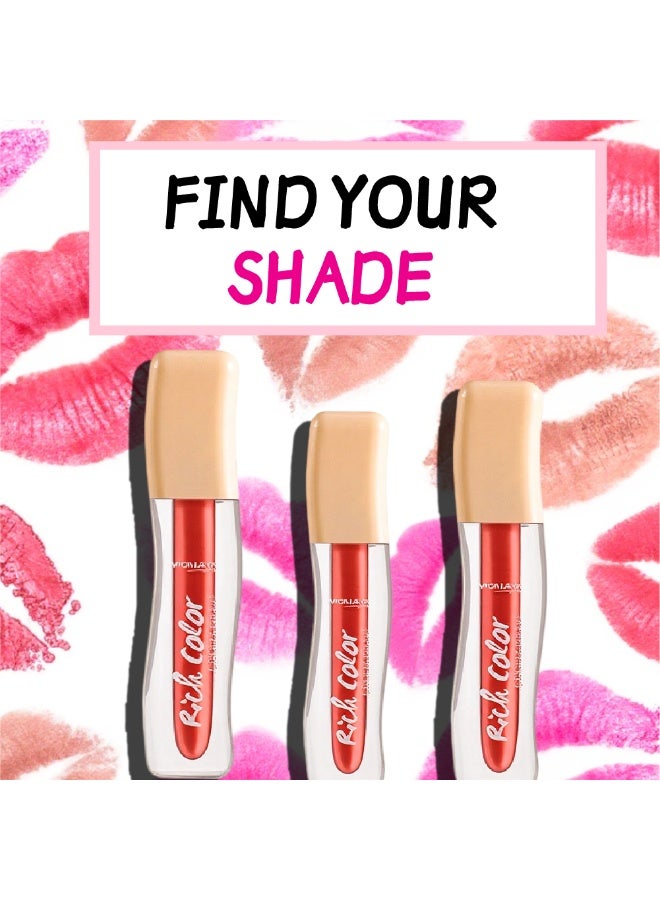 Monaya G009 Candy Wrap Rich Color Lip Gloss - Long-Lasting, Moisturizing, High Shine, Non-Sticky - Image 3