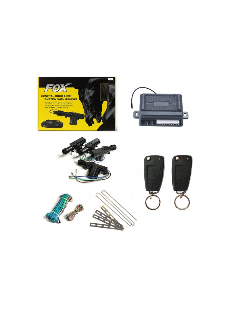 فوكس يوفر قفل مركزي فوكس حماية كاملة لسيارتك بنظام قفل ذكي وسريع وقفل سريع Y11 - Image 1