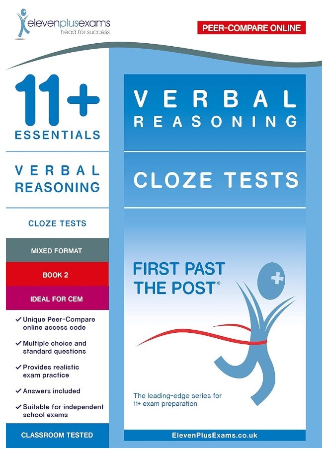 11+ Essentials Verbal Reasoning: Cloze Tests Book 2  - Image 1