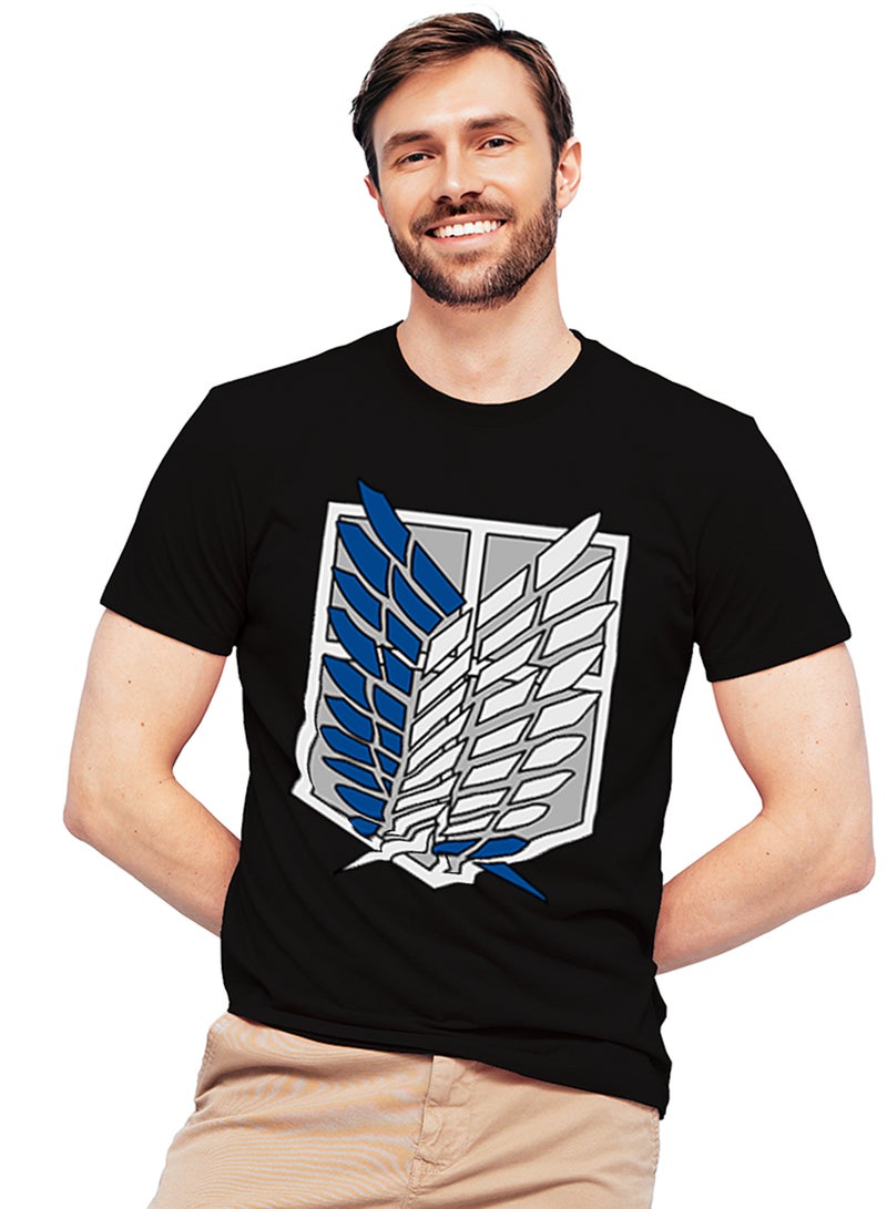 Fashion World Cotton T-shirt Printed with High-quality Anime Attack on Titan  - Image 1