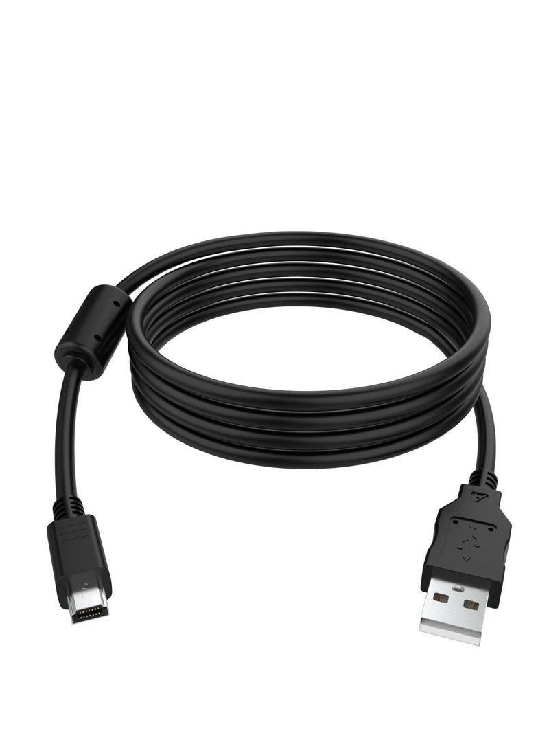 5FT/1.5M 14Pin Replacement USB Camera Transfer Data Sync Charger Charging Cable Cord for Fujifilm Camera FinePix A205/A205S/A210/A310/A330/A340/F810/F401/E550/E510/V10& More