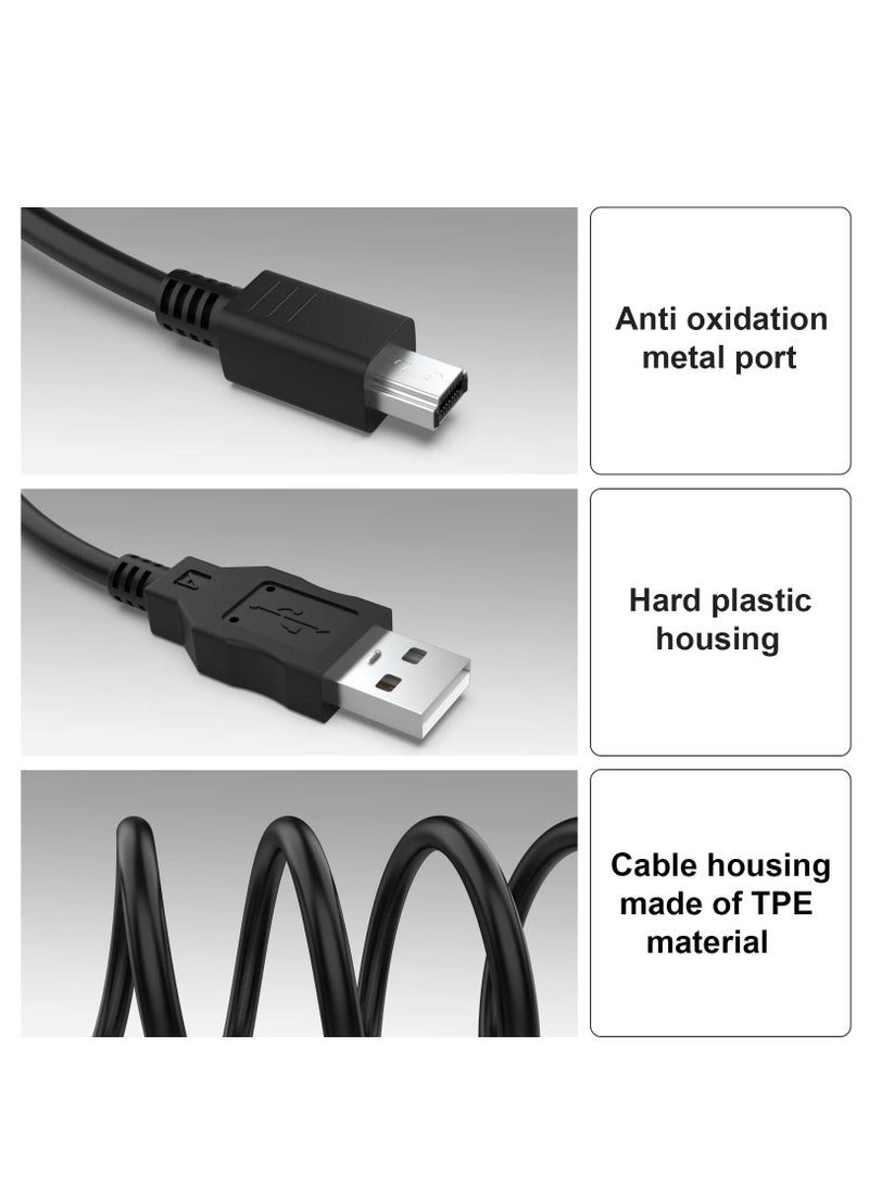 5FT/1.5M 14Pin Replacement USB Camera Transfer Data Sync Charger Charging Cable Cord for Fujifilm Camera FinePix A205/A205S/A210/A310/A330/A340/F810/F401/E550/E510/V10& More