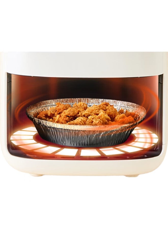 JD.com Jd Jingzao Air Fryer And Oven-Specific Aluminum Foil Bowls And Plates, Aluminum Foil Trays, Diameter 18.4Cm [15 Pieces] - Image 2