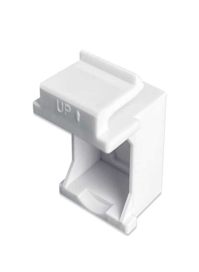 Iwillink 30-Pack Blank Keystone Jack Inserts for Keystone Wall Plate and Patch Panel, White - Image 4