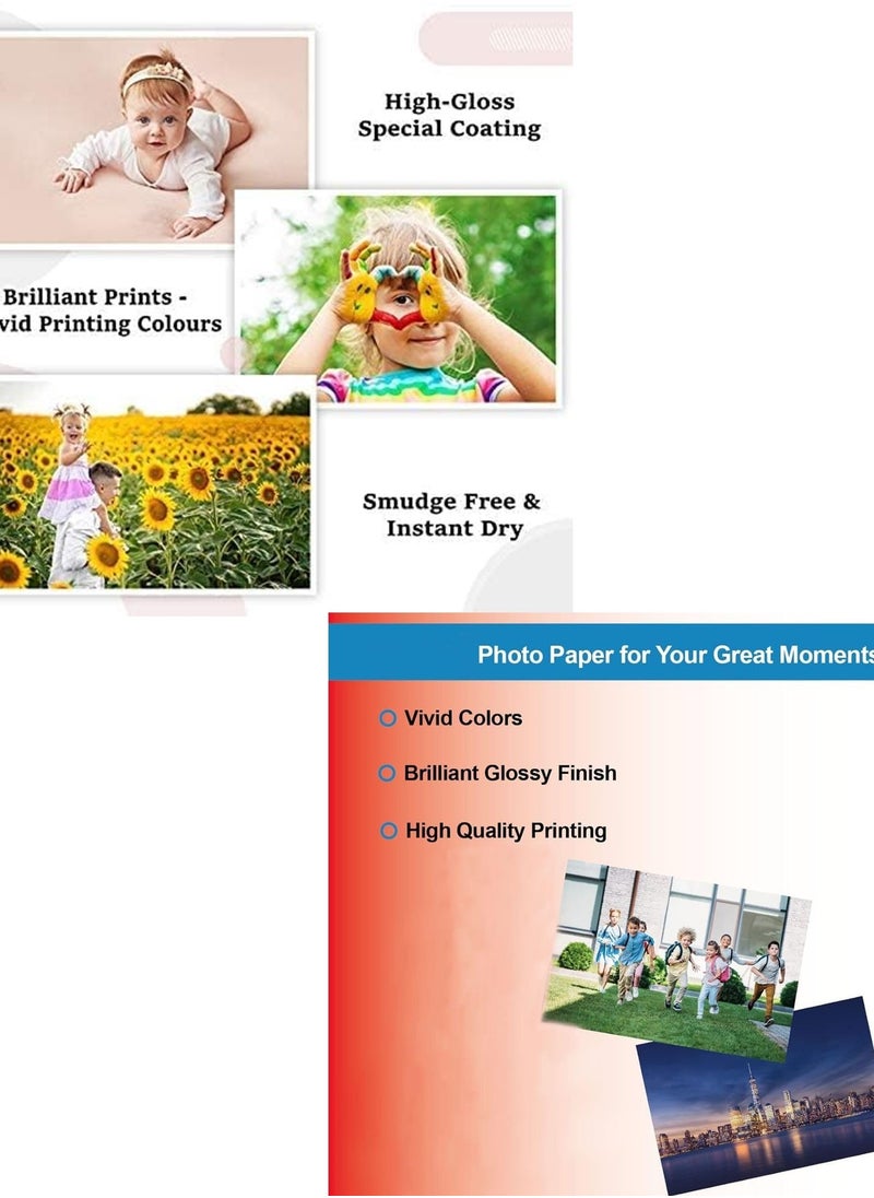 JOJO 20-Sheet Single Side Glossy Paper A4 Size 230gsm Thickness  - Image 4