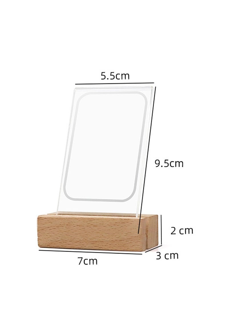 Acrylic Frame Polaroid Mini Album Transparent 3-inch Frame