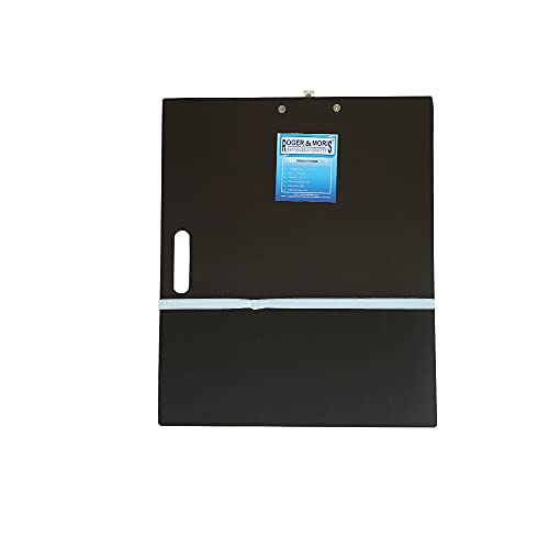 Roger & Moris Wooden Drawing/Writing/Sketch Board with Handle, Clip and Rubber Band - Sturdy, Lightweight for Office, School, Studio, Field, A3 Size (17 x 14 inch) Set of 3 - Image 4